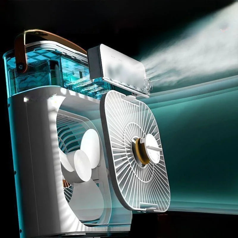 Mini Climatiseur USB à Lumière LED