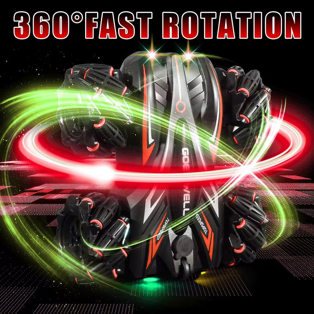 Voiture Électrique Innovante avec Contrôle Gestuel