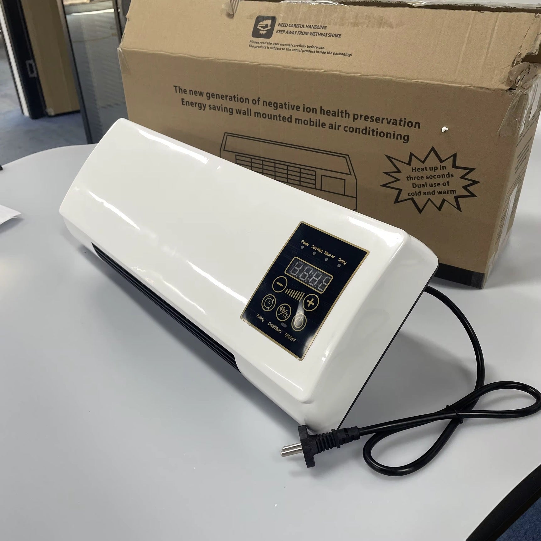 Mini climatiseur portable de refroidissement à air intérieur et de chauffage