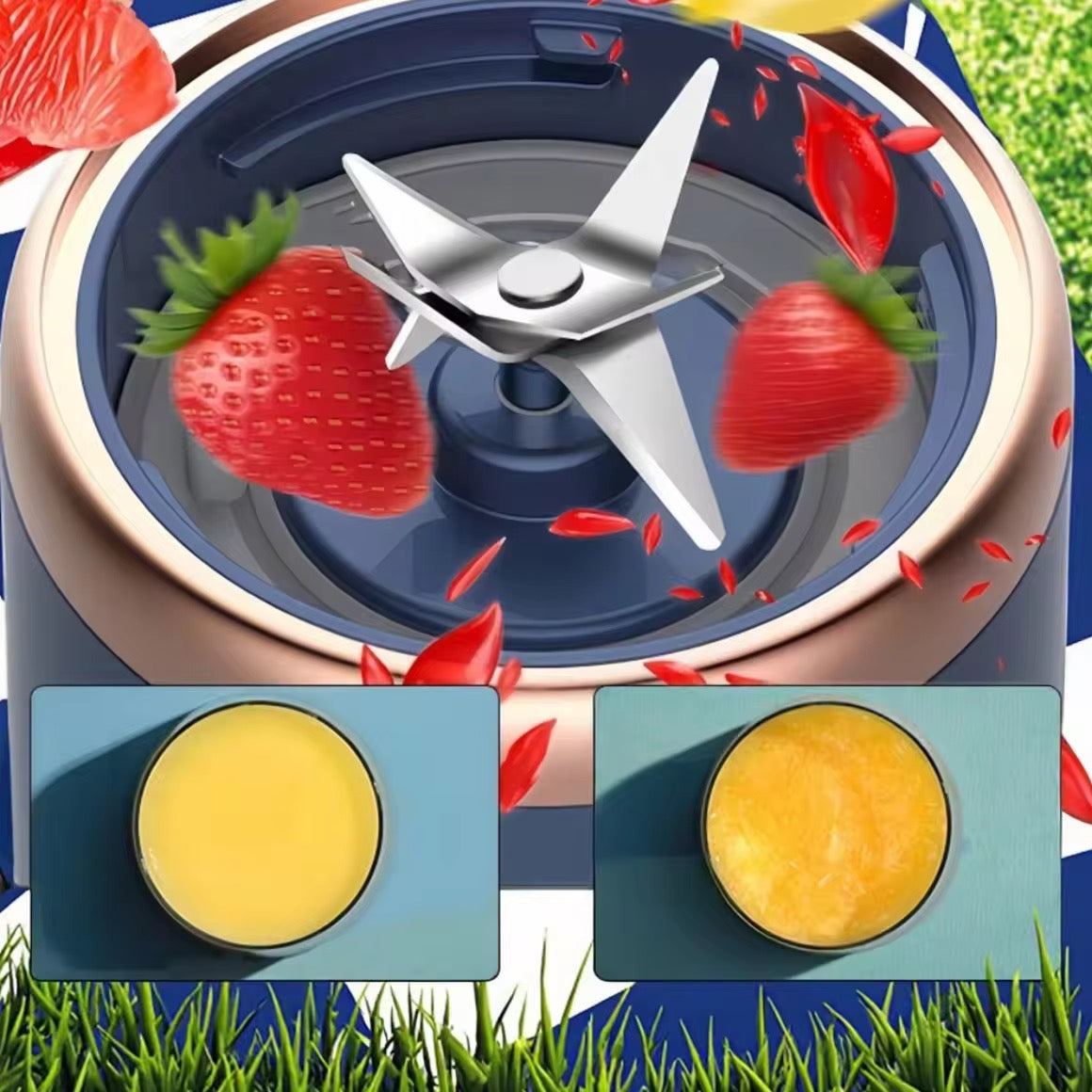 Mini Blender UltraBlend Go – Puissant, Compact, Nomade