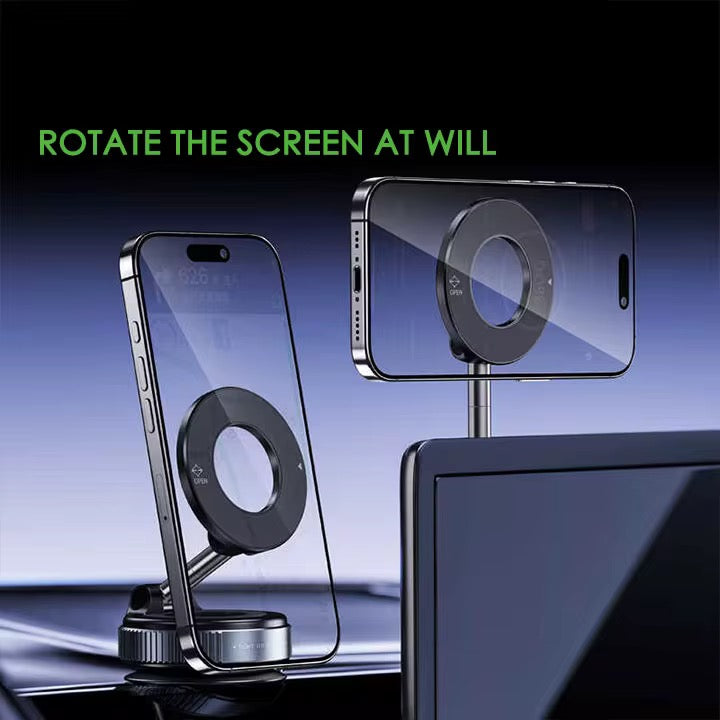 Support de téléphone magnétique PHONEPACE K007 | Rotation à trois axes pour une réglage gratuit | Un choix pratique pour plusieurs scénarios.