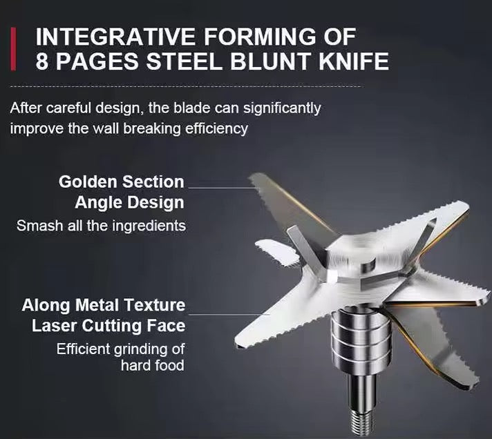 Mixeur Blender 2 en 1 - Grande capacité