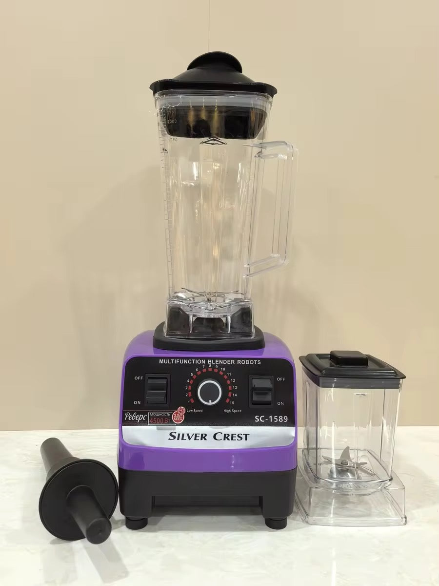 Mixeur Blender 2 en 1 - Grande capacité