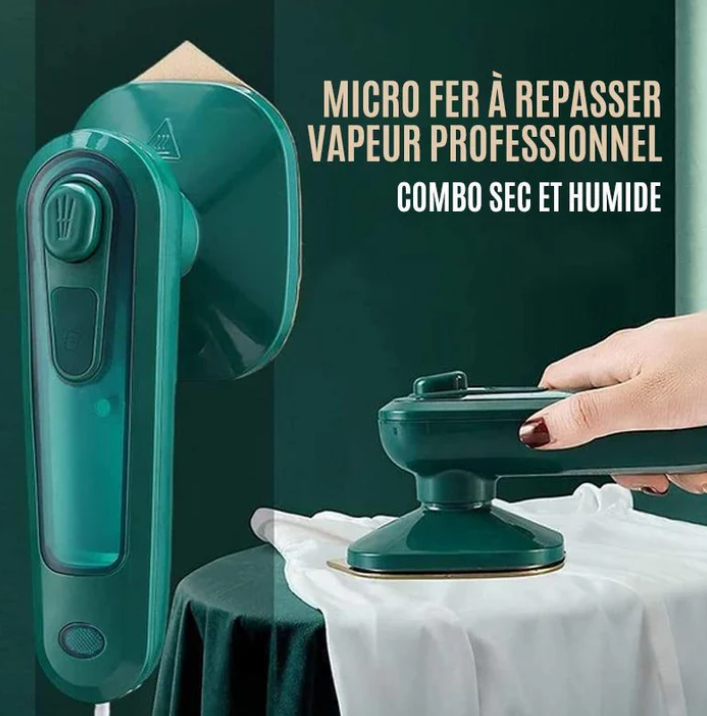 Mini Fer à repasser donne  vos vêtements une seconde chance avec mini fer repasser portable